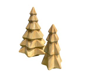 Glendale, CA Rustic Glaze Faceted Trees