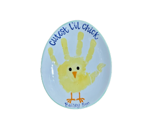 Glendale, CA Little Chick Egg Plate