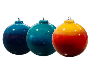 Glendale, CA Jewel Toned Ombre Ornament