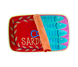 Glendale, CA Sardines Dinner Plate