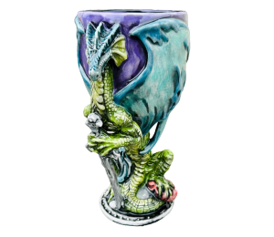 Glendale, CA Antique Dragon Goblet